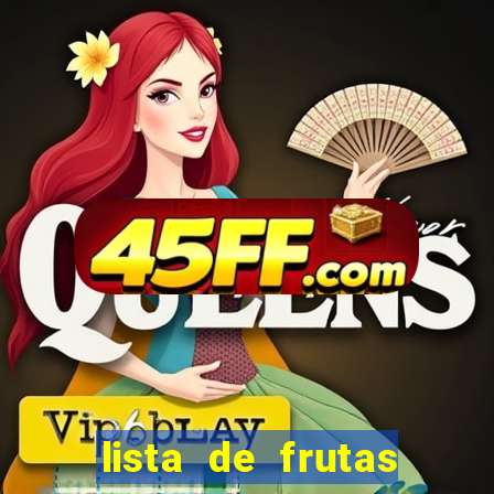 lista de frutas nativas do brasil